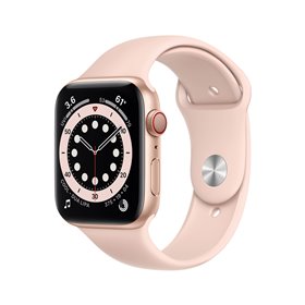 APPLE Apple Watch Series 6 44mm LTE Gold ALU Aluminum | Pink Sand Sport Band