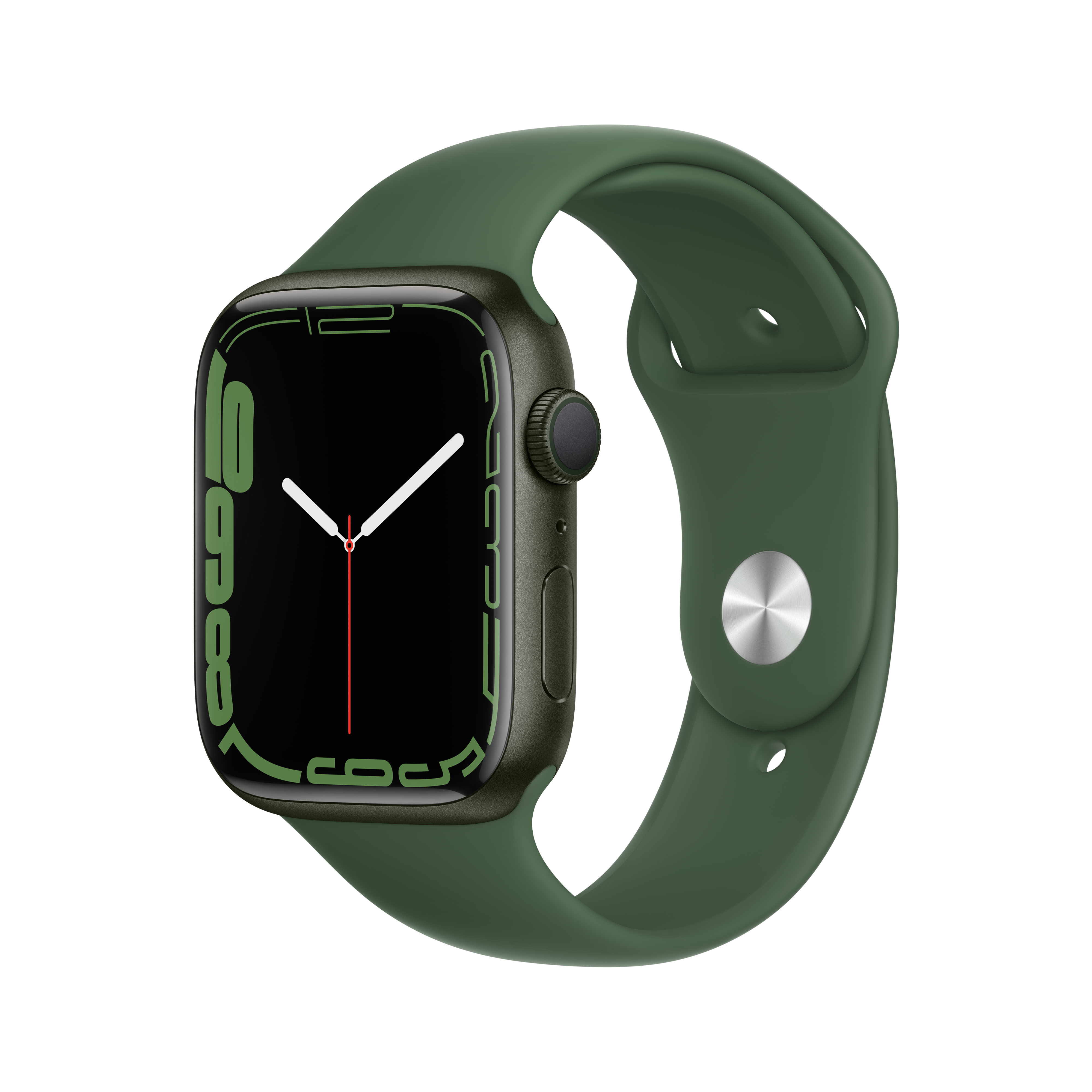 APPLE Apple Watch Series 7 45mm GPS Green ALU Aluminum | Clover Green Sport Band