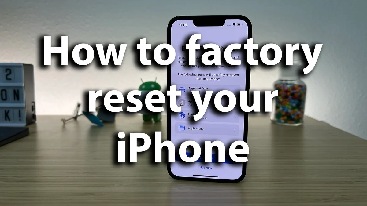 How to Factory Reset iphone