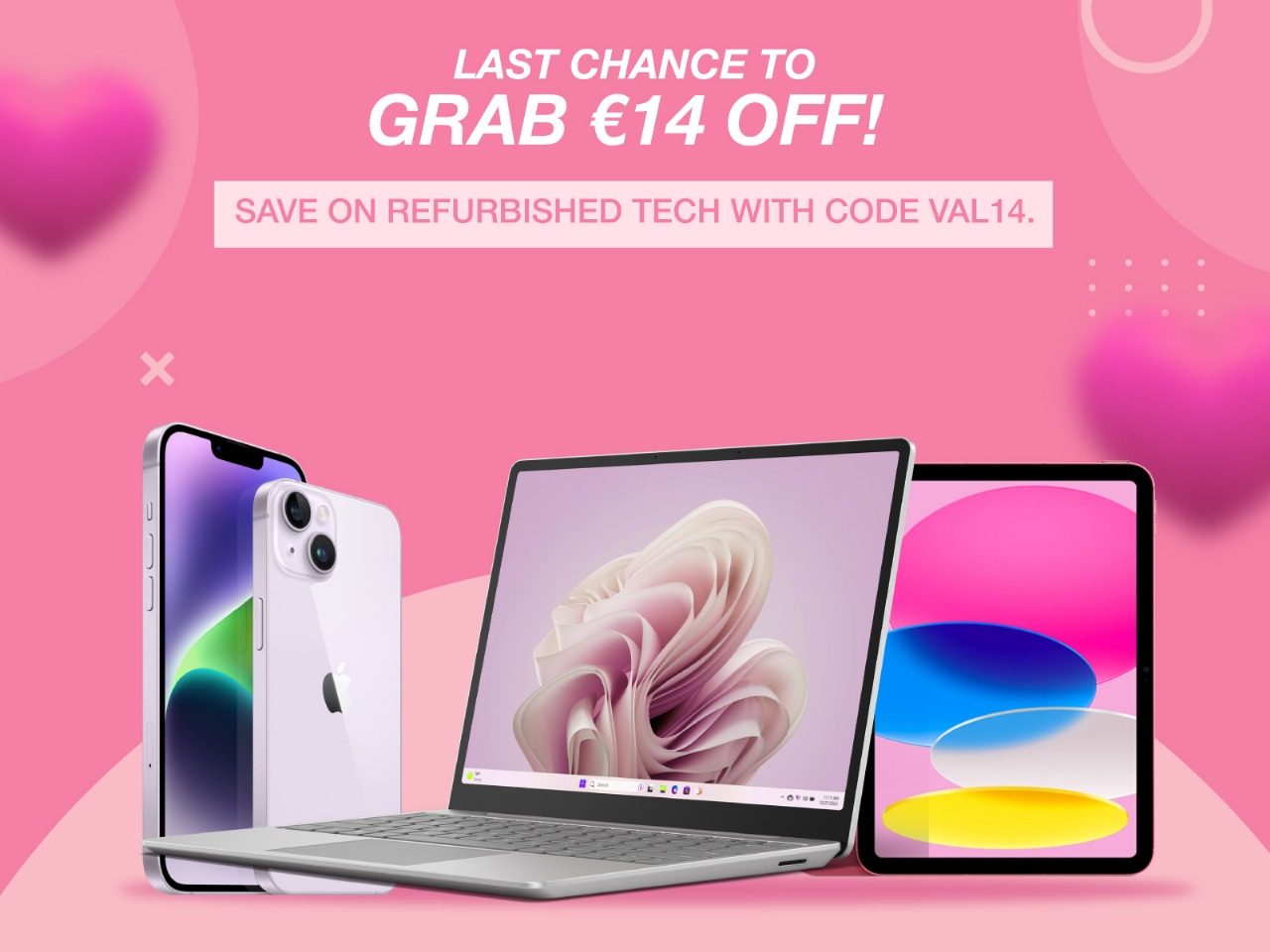 save on tech with code VAL14