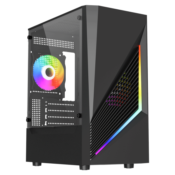 Starter Custom PC – Ryzen 5, RTX 5050, 16GB RAM, 500GB SSD, Win 11 Pro