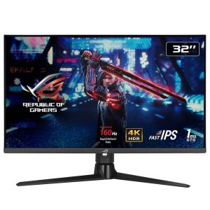 ASUS XG32UQ - LED monitor - gaming - 32" (32" viewable) - 3840 x 2160 4K @ 160 Hz - IPS - 600 cd/m² - 1000:1 - 1 ms - 2xHDMI, DisplayPort