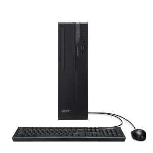 Acer Veriton X2 VX2722G - Compact tower Core i7 i7-14700 / up to 5.4 GHz - RAM 16 GB - SSD 512 GB - UHD Graphics 770 - Gigabit Ethernet, IEEE 802.11ax (Wi-Fi 6E), Bluetooth 5.3 - Win 11 Pro - monitor: none