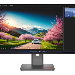 Lenovo ThinkVision P32UD-40 - LED monitor - 32" (31.5" viewable) - 3840 x 2160 4K @ 120 Hz - IPS - 350 cd/m² - 1500:1 - HDR10 - 4 ms - 2xThunderbolt 4, 2xDisplayPort, HDMI, USB-C - raven black