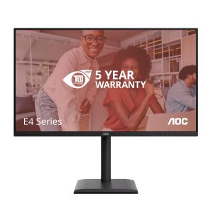 AOC Q32E4U - E4 Series - LED monitor - 32" (31.5" viewable) - 2560 x 1440 QHD @ 100 Hz - IPS - 1000:1 - 4 ms - 2xHDMI, DisplayPort - speakers - black