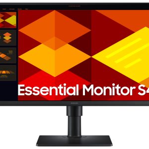 Samsung S24D400GAU - S40GD Series - LED monitor - 24" - 1920 x 1080 Full HD (1080p) @ 100 Hz - IPS - 250 cd/m² - 1000:1 - 5 ms - 2xHDMI, DisplayPort - black