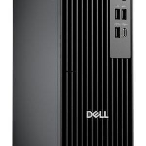 Dell Pro Slim QCS1250 - AI PC - slim desktop Core i5 i5-14500 / up to 5 GHz - RAM 8 GB - SSD 512 GB - NVMe - UHD Graphics 770 - Gigabit Ethernet - Win 11 Pro - monitor: none - black - BTS - with 1 Year Basic Onsite