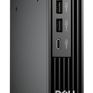 Dell Pro Micro Plus QBM1250 - AI PC - micro Core Ultra 5 235 / up to 5 GHz - RAM 16 GB - SSD 512 GB - NVMe, TLC - Intel Graphics - Gigabit Ethernet, Bluetooth, IEEE 802.11ax (Wi-Fi 6E) - Win 11 Pro - monitor: none - black - BTS - with 3 Years Basic Onsite