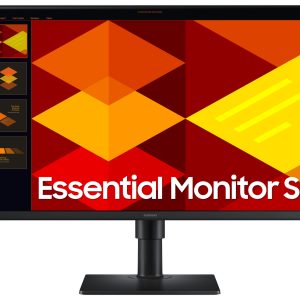 Samsung S27D400GAU - S40GD Series - LED monitor - 27" - 1920 x 1080 Full HD (1080p) @ 100 Hz - IPS - 250 cd/m² - 1000:1 - 5 ms - 2xHDMI, DisplayPort - black