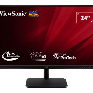 ViewSonic VA2432-H-2 - LED monitor - 24" (23.8" viewable) - 1920 x 1080 Full HD (1080p) - IPS - 250 cd/m² - 1000:1 - 1 ms - HDMI, VGA