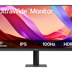 LG UltraWide 34U511A-B - LED monitor - 34" - 2560 x 1080 UWFHD @ 100 Hz - IPS - 400 cd/m² - 1000:1 - DisplayHDR 400 - 1 ms - HDMI, DisplayPort - black