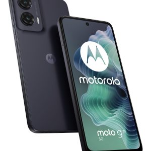 Motorola Moto G35 - 5G smartphone - dual-SIM - RAM 4 GB / Internal Memory 128 GB - microSD slot - LCD display - 6.72" - 2400 x 1080 pixels (120 Hz) - 2x rear cameras 50 MP, 8 MP - front camera 16 MP - midnight black