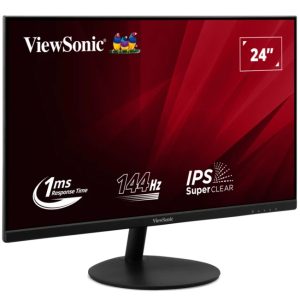 ViewSonic VA24E2-H - LED monitor - 24" (23.8" viewable) - 1920 x 1080 Full HD (1080p) @ 144 Hz - IPS - 250 cd/m² - 1000:1 - 1 ms - HDMI, VGA - black