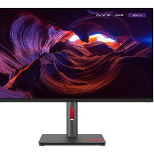 Lenovo ThinkVision P32p-30 - LED monitor - 31.5" - 3840 x 2160 4K - IPS - 350 cd/m² - 1000:1 - 4 ms - HDMI, DisplayPort, USB - raven black