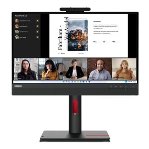 Lenovo ThinkCentre Tiny-in-One 22 Gen 5 - LED monitor - 22" (21.5" viewable) - 1920 x 1080 Full HD (1080p) @ 60 Hz - IPS - 250 cd/m² - 1000:1 - 4 ms - HDMI, DisplayPort - speakers - raven black