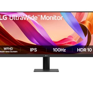 LG UltraWide 29U511A-B - LED monitor - 29" - 2560 x 1080 UWFHD @ 100 Hz - IPS - 250 cd/m² - 1000:1 - HDR10 - 1 ms - HDMI, DisplayPort - black