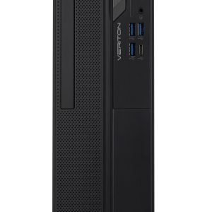 Acer Veriton X2 VX2722G - Compact tower Core i5 i5-14400 / up to 4.7 GHz - RAM 16 GB - SSD 512 GB - UHD Graphics 730 - Gigabit Ethernet, IEEE 802.11ax (Wi-Fi 6E), Bluetooth 5.3 - Win 11 Pro - monitor: none