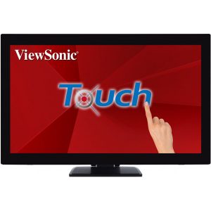 ViewSonic TD2760 - LED monitor - 27" - touchscreen - 1920 x 1080 Full HD (1080p) @ 60 Hz - MVA - 230 cd/m² - 3000:1 - 12 ms - HDMI, VGA, DisplayPort - speakers