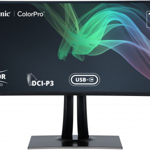 ViewSonic ColorPro VP3881a - LED monitor with KVM switch - curved - 1 ports - 38" (37.5" viewable) - 3840 x 1600 WQHD+ @ 60 Hz - IPS - 300 cd/m² - 1000:1 - HDR10 - 5 ms - 2xHDMI, DisplayPort, USB-C - speakers