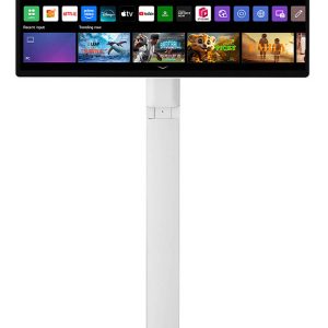 LG Swing 32U889SA-W - LED monitor - Smart - 32" (31.5" viewable) - touchscreen - 3840 x 2160 4K UHD (2160p) @ 60 Hz - IPS - 350 cd/m² - 1000:1 - HDR10 - 5 ms - 2xHDMI, USB-C - speakers - white