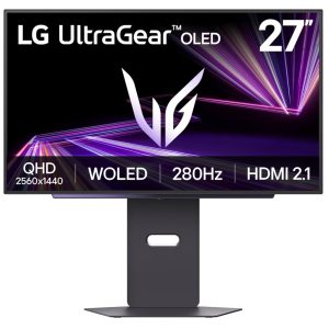 LG UltraGear 27GX700A-B - OLED monitor - gaming - 27" (26.5" viewable) - 2560 x 1440 QHD @ 280 Hz - 1500 cd/m² - 1500000:1 - DisplayHDR 500 - 0.03 ms - 2xHDMI, DisplayPort
