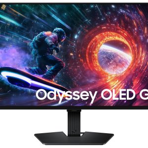 Samsung Odyssey OLED G5 S27FG502SU - G50SF Series - OLED monitor - gaming - 27" - 2560 x 1440 QHD @ 180 Hz - 200 cd/m² - 1000000:1 - HDR10 - 0.03 ms - HDMI, DisplayPort - black