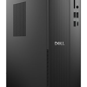 Dell Pro Slim Essential QVS1260 - AI PC - slim desktop Core i5 i5-14400 / up to 4.7 GHz - RAM 8 GB - SSD 512 GB - NVMe, QLC, Class 25 - UHD Graphics 730 - Gigabit Ethernet, Bluetooth, IEEE 802.11ax (Wi-Fi 6) - Win 11 Pro - monitor: none - black - BTS - wi