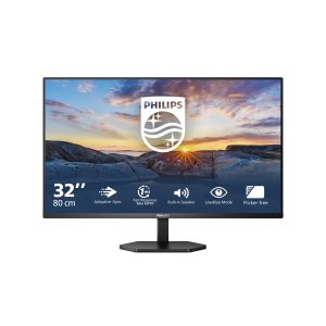 Philips 32E1N3100LA - 3000 Series - LED monitor - 32" (31.5" viewable) - 1920 x 1080 Full HD (1080p) @ 75 Hz - VA - 300 cd/m² - 3000:1 - 1 ms - 2xHDMI, VGA - speakers - textured black