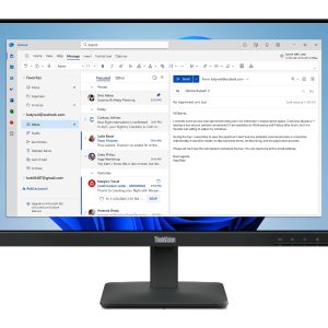 Lenovo ThinkVision S24-4e - LED monitor - 24" (23.8" viewable) - 1920 x 1080 Full HD (1080p) @ 100 Hz - IPS - 250 cd/m² - 1300:1 - 4 ms - HDMI, VGA - raven black