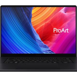 ASUS ProArt P16 H7606WX-SE001W - Copilot+ PC - AMD Ryzen AI 9 - HX 370 / up to 5.1 GHz - Win 11 Home - GeForce RTX 5090 - 64 GB RAM - 2 TB SSD NVMe x 2 - 16" OLED touchscreen 3840 x 2400 (4K) @ 120 Hz - Wi-Fi 7, Bluetooth - nano black