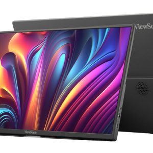 ViewSonic VA1650 - LED monitor - 16" (15.6" viewable) - portable - 1920 x 1080 Full HD (1080p) @ 60 Hz - IPS - 250 cd/m² - 1000:1 - 7 ms - HDMI, USB-C - speakers