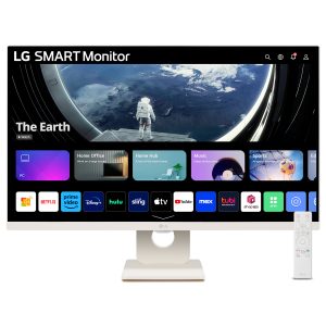 LG 27U511SA-W - LCD monitor - Smart - 27" - 1920 x 1080 Full HD (1080p) @ 100 Hz - IPS - 250 cd/m² - 1300:1 - HDR10 - 5 ms - 2xHDMI - speakers