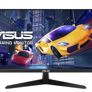 ASUS VY249HGR - LED monitor - gaming - 24" (23.8" viewable) - 1920 x 1080 Full HD (1080p) @ 120 Hz - IPS - 250 cd/m² - 1500:1 - 1 ms - HDMI, VGA - black