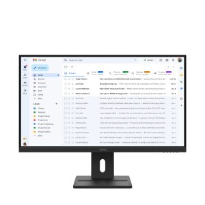 Lenovo ThinkVision E27-40 - LED monitor - 27" - 1920 x 1080 Full HD (1080p) - IPS - 300 cd/m² - 1500:1 - 4 ms - HDMI, VGA, DisplayPort - speakers - raven black