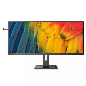 Philips 40B1U5600 - 5000 Series - LED monitor - USB - 40" (39.53" viewable) - 3440 x 1440 WQHD @ 120 Hz - IPS - 500 cd/m² - 1200:1 - DisplayHDR 400 - 4 ms - HDMI, DisplayPort, USB-C - speakers - black