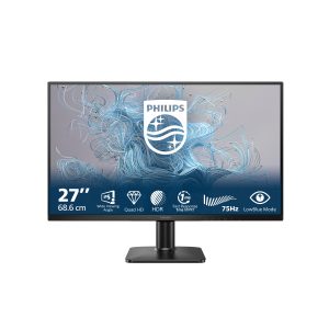 Philips 27E2N1500L - 1000 Series - LED monitor - 27" - 2560 x 1440 QHD @ 75 Hz - IPS - 1000:1 - HDR10 - 4 ms - HDMI, DisplayPort - black