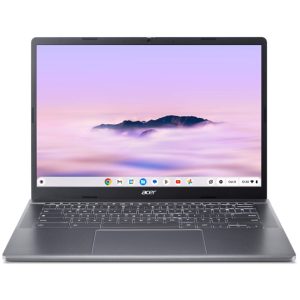 Acer Chromebook Plus 514 CBE574-1 - AMD Ryzen 5 - 7520C / up to 4.3 GHz - Chrome OS - Radeon 610M - 16 GB RAM - 256 GB SSD - 14" 1920 x 1200 - Wi-Fi 6E - steel grey - kbd: UK