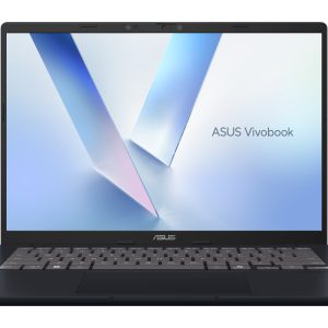 ASUS VivoBook 14 X1407QA-LY003W - Copilot+ PC - Snapdragon X - X1-26-100 / up to 2.97 GHz - Win 11 Home - Qualcomm Adreno - 16 GB RAM - 512 GB SSD NVMe - 14" 1920 x 1200 - Wi-Fi 6E, Bluetooth - quiet blue, grey (keyboard)