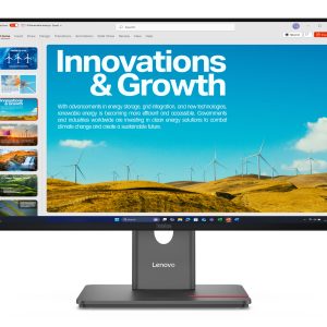 Lenovo ThinkVision P24QD-40 - LED monitor - 24" (23.8" viewable) - 2560 x 1440 QHD @ 120 Hz - IPS - 300 cd/m² - 1500:1 - DisplayHDR 10 - 4 ms - HDMI, DisplayPort, USB-C - eclipse black