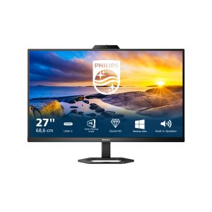 Philips 27E1N5600HE - 5000 Series - LED monitor - 27" - 2560 x 1440 QHD @ 75 Hz - IPS - 300 cd/m² - 1000:1 - 1 ms - HDMI, DisplayPort, USB-C - speakers - textured black