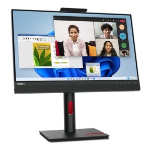 Lenovo ThinkCentre Tiny-in-One 24 Gen 5 - LED monitor - 24" (23.8" viewable) - 1920 x 1080 Full HD (1080p) @ 60 Hz - IPS - 250 cd/m² - 1000:1 - 4 ms - HDMI, DisplayPort - speakers - raven black