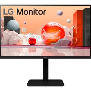 LG 27BA550-B - LCD monitor - 27" - 1920 x 1080 Full HD (1080p) @ 100 Hz - IPS - 250 cd/m² - 1300:1 - 5 ms - HDMI, VGA, DisplayPort - speakers - matte black