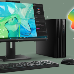 Acer Veriton Vero N6 VVN6720GT - Mini PC Core i5 i5-14400T / up to 4.5 GHz - RAM 8 GB - SSD 512 GB - UHD Graphics 730 - Gigabit Ethernet, IEEE 802.11ax (Wi-Fi 6E), Bluetooth 5.3 - Win 11 Pro - monitor: none