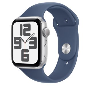 Apple Watch SE 3 (GPS + Cellular) - 40 mm - starlight aluminium - smart watch with sport band - fluoroelastomer - starlight - band size: M/L - 64 GB - LTE, Wi-Fi 4, Bluetooth - 5G - 26.4 g