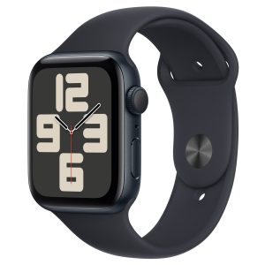 Apple Watch SE 3 GPS + Cellular 44mm Midnight Aluminium Case with Midnight Sport Band - S/M
