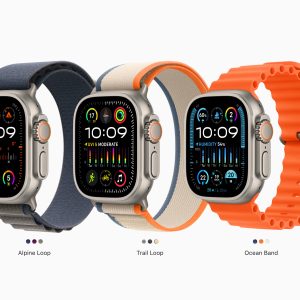 Apple Watch Ultra 3 GPS + Cellular 49mm Black Titanium Case with Black Ocean Band