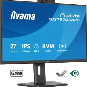 27""W LCD Business QHD IPS USB-C Doc