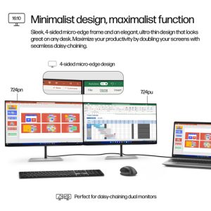 Refurbished HP 7 Pro 724pn 24" Monitor - additional view 14