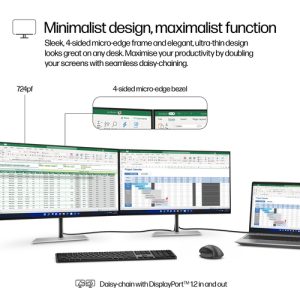 Refurbished HP 7 Pro 724pf 23.8'' 16:9 FHD IPS Monitor - additional view 12