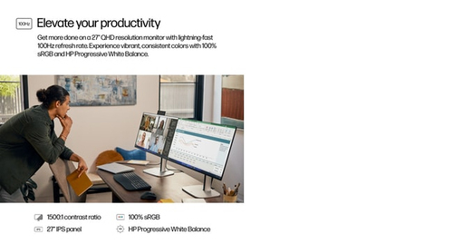 Refurbished HP S5 Pro 527pq 27" Monitor - additional view 9